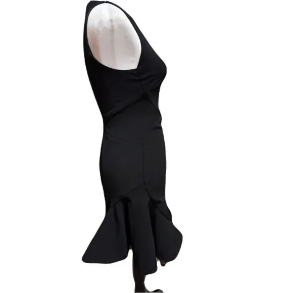 ORIGINAL Cushnie et Ochs Fitted Black Mini Dress | Sz. 2 | EUC - Picture 7 of 10